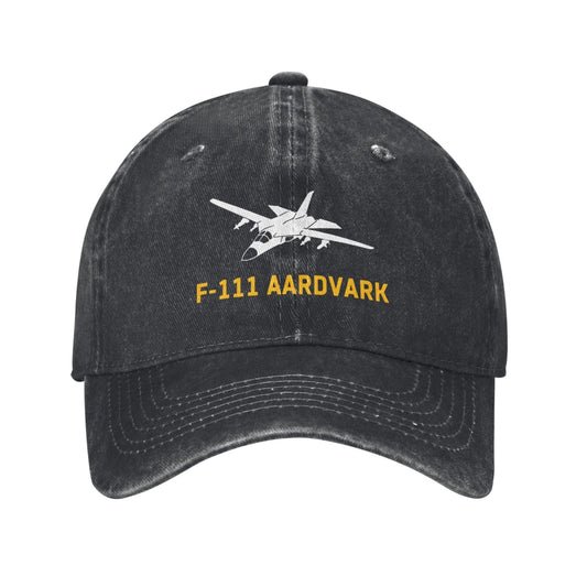 F-111 Aardvark Printing unisex baseball cap adjustable hats Outdoor leisure hat veteran gift