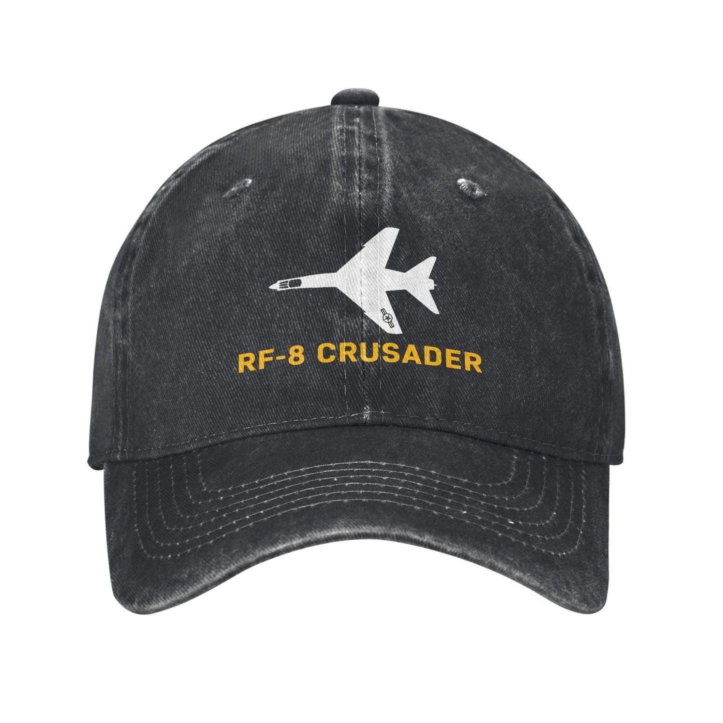 RF-8 Crusader Printing unisex baseball cap adjustable hats Outdoor leisure hat veteran gift