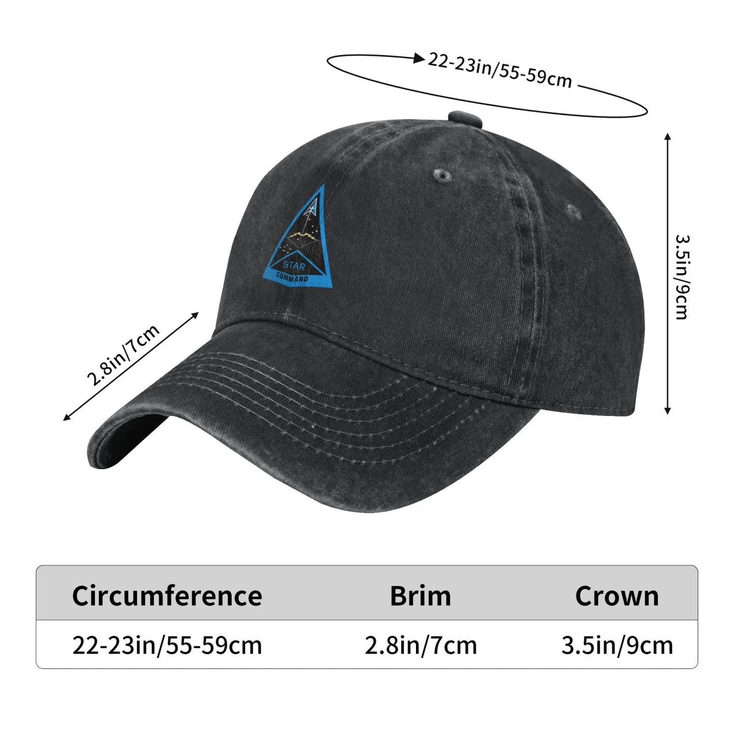 Space Training And Readiness Command Emblem Printing unisex baseball cap adjustable cap veteran gift