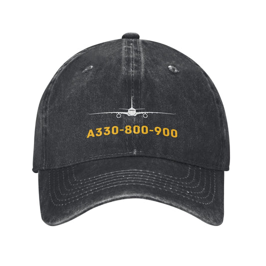 A330-800-900 Printing unisex baseball cap adjustable hats Outdoor leisure hat veteran gift