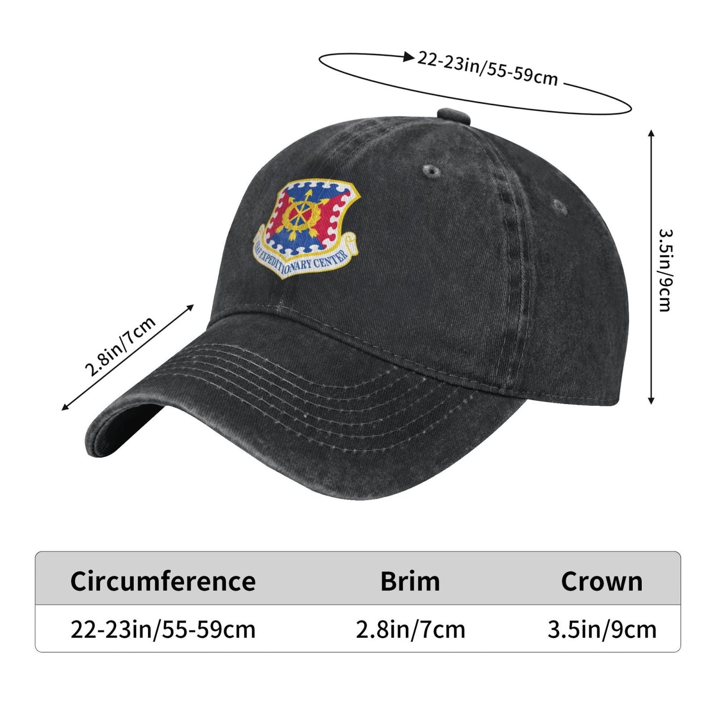 UnitedStates Air Force Expeditionary Center Printed unisex baseball cap adjustable cap veteran gift