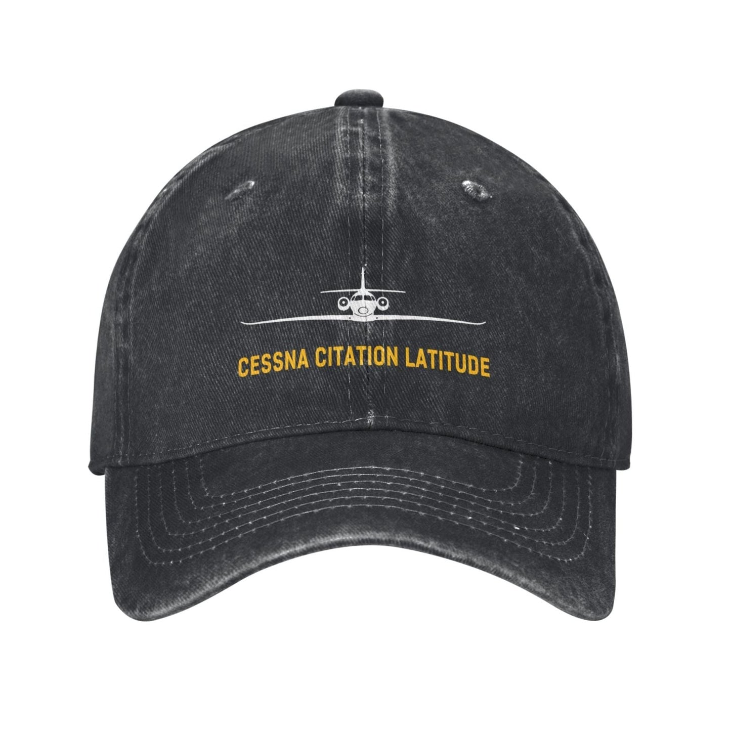 Cessna Citation Latitude Printing unisex baseball cap adjustable hats Outdoor leisure hat veteran gift