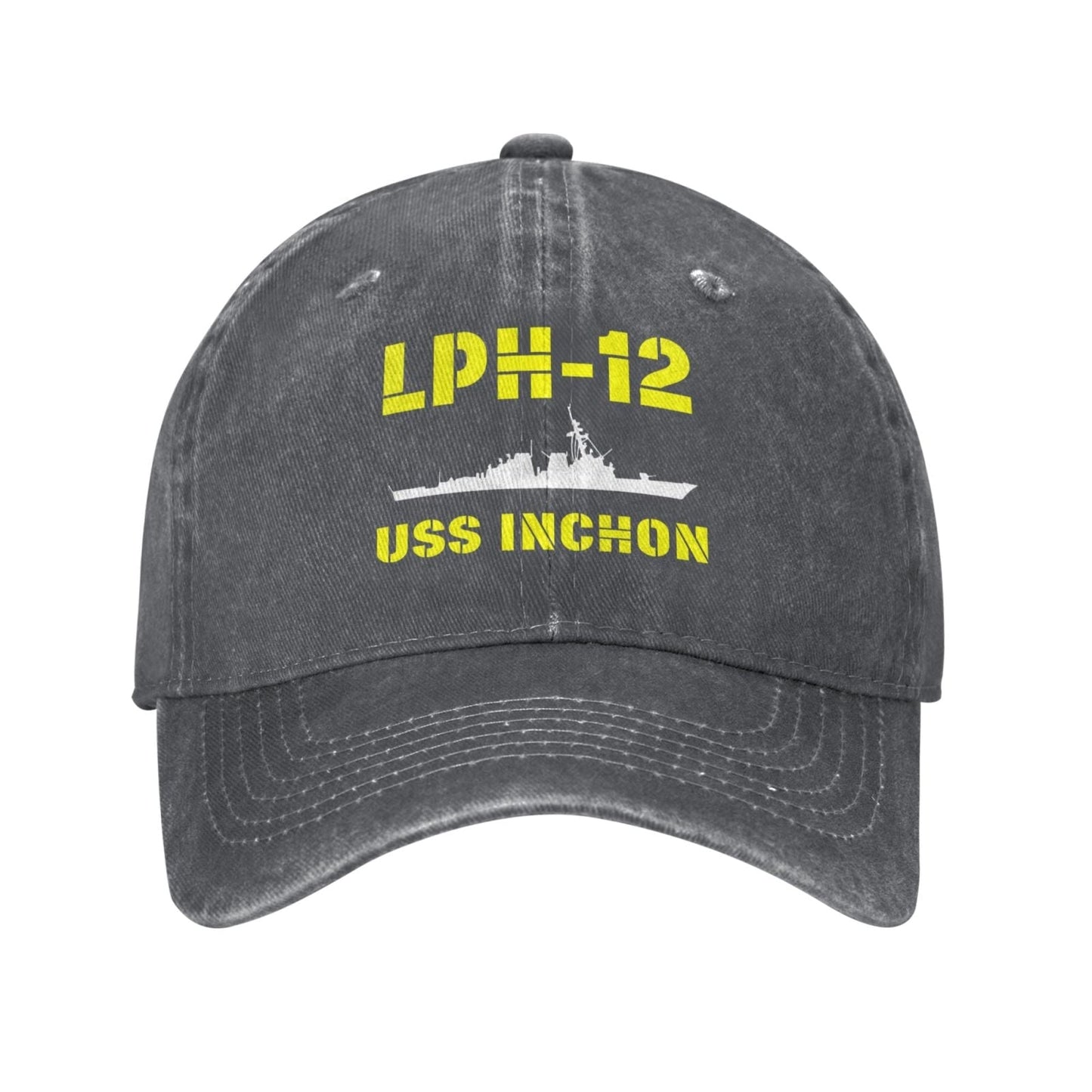 Uss Inchon LPH-12 Printing unisex baseball cap adjustable hats veteran gift