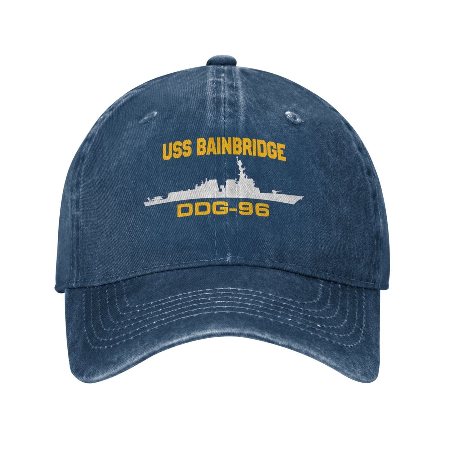 USS Bainbridge (DDG-96) Printed unisex baseball cap adjustable cap veteran gift