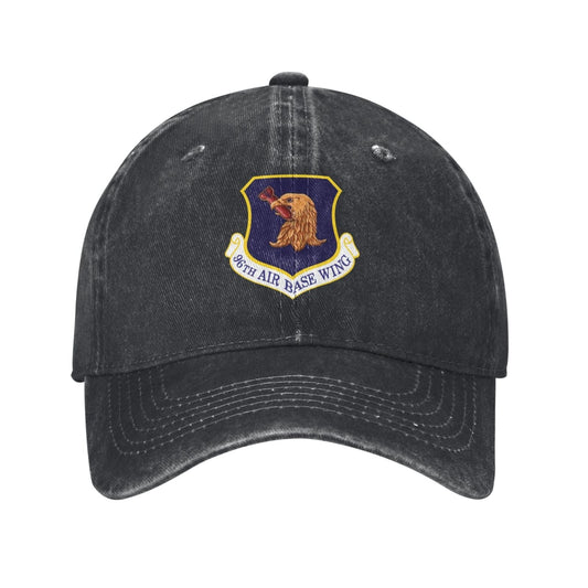 96th Air Base Wing Printing unisex baseball cap adjustable cap veteran gift