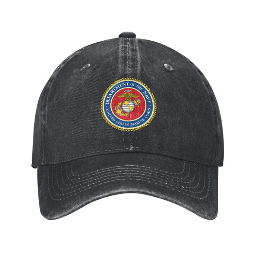 Seal Of The United States Marine Corps Printed unisex baseball cap adjustable cap veteran gift
