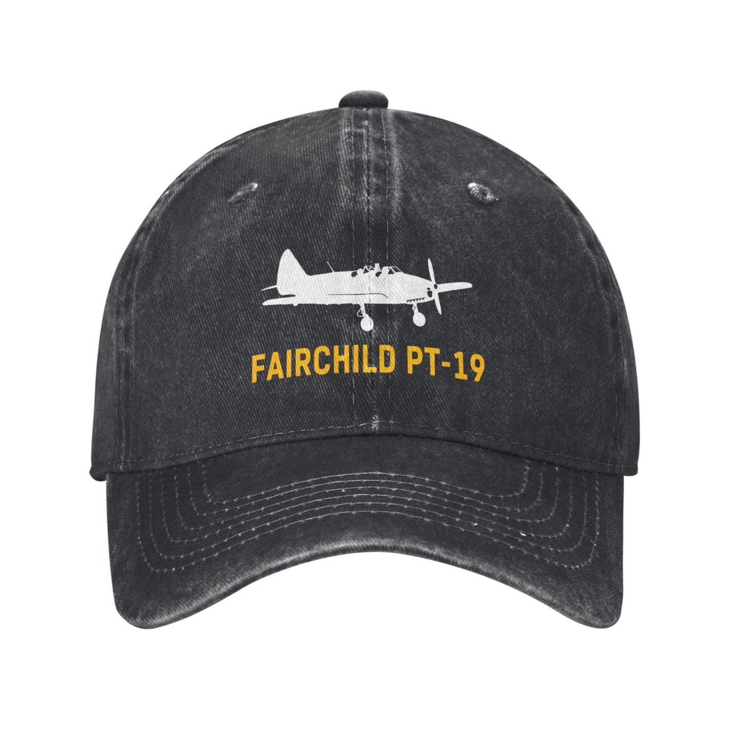 Fairchild PT-19 Printing unisex baseball cap adjustable hats Outdoor leisure hat veteran gift