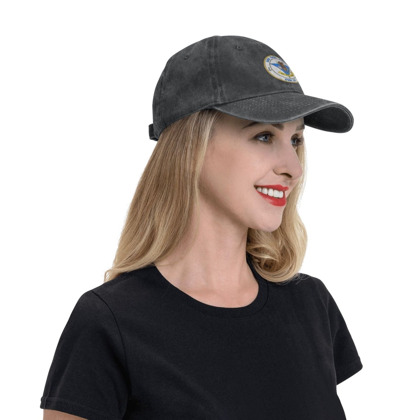 USS Carl Vinson CVN-70 Printed unisex baseball cap adjustable cap veteran gift