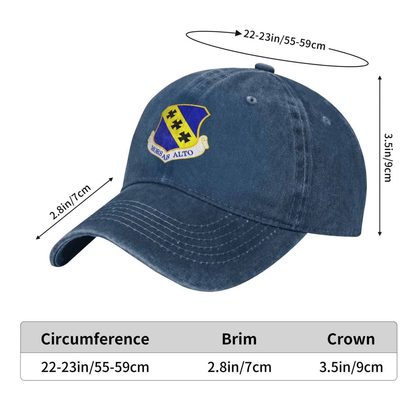 7th Bomb Wing Printed unisex baseball cap adjustable cap veteran gift