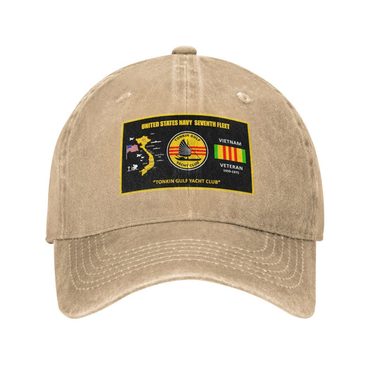 Tonkin Gulf Yacht Club Printed unisex baseball cap adjustable cap outdoor sunshade trucker hat