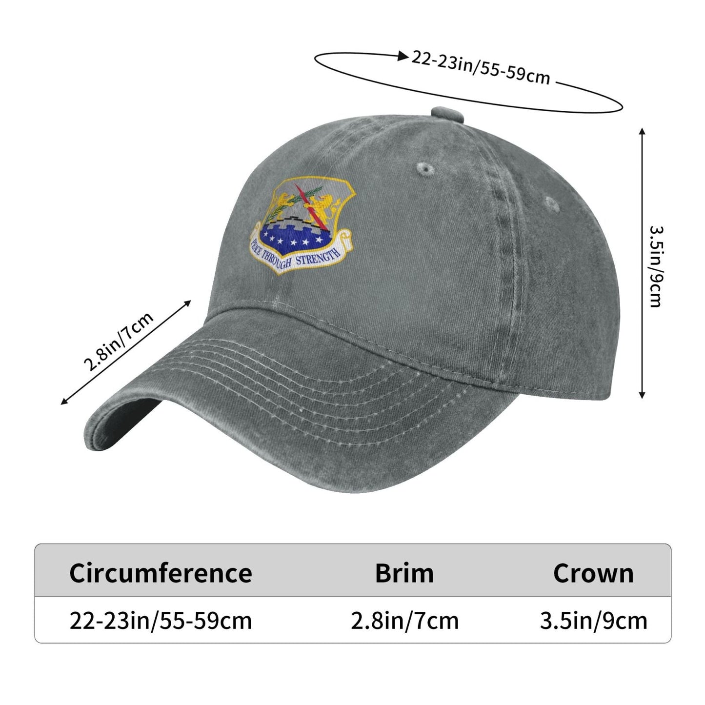 100th Air Refueling Wing Printed unisex baseball cap adjustable cap veteran gift