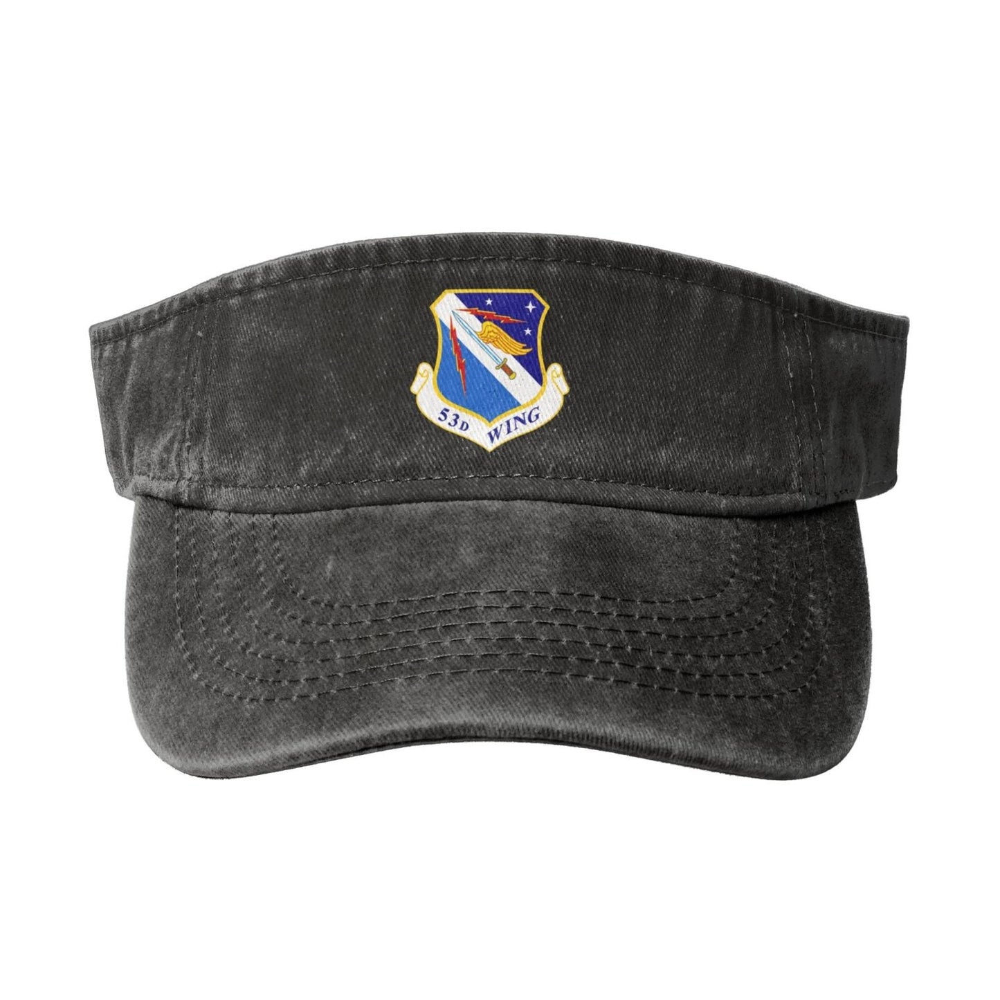 53d Wing Printing adjustable Empty Top Baseball Sun Cap unisex outdoor sport hat veterans gift