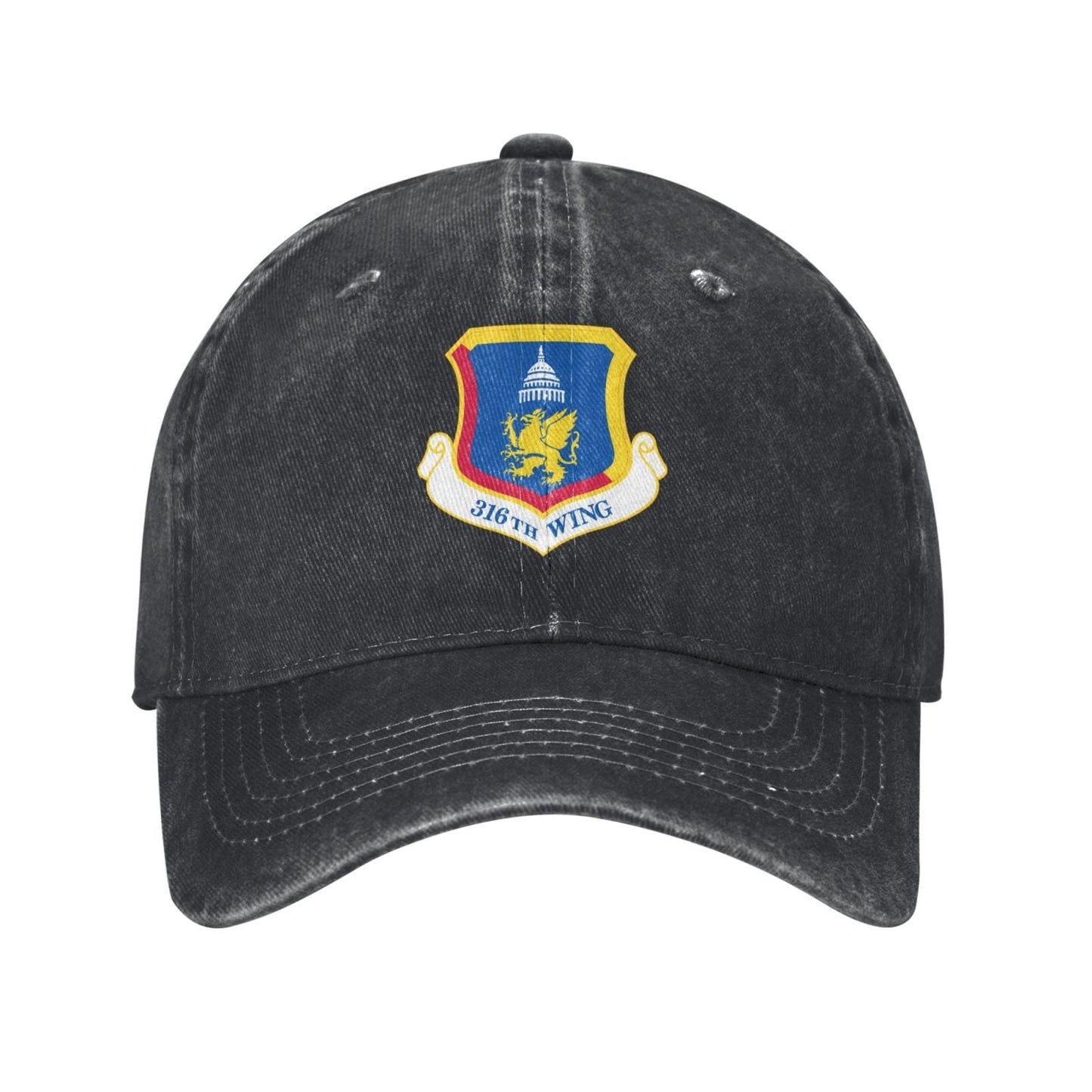316th Wing Printing unisex baseball cap adjustable cap veteran gift