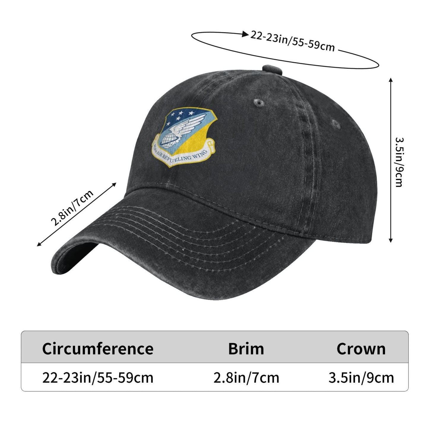 916th Air Refueling Wing Printing unisex baseball cap adjustable cap veteran gift