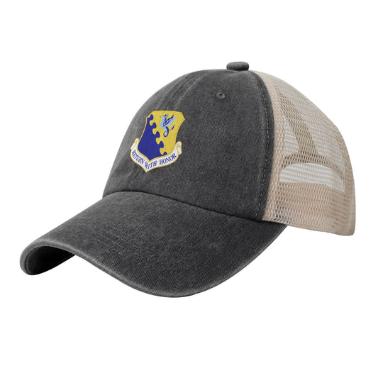 31st Fighter Wing Printed unisex baseball cap adjustable grid baseball cap veteran gift