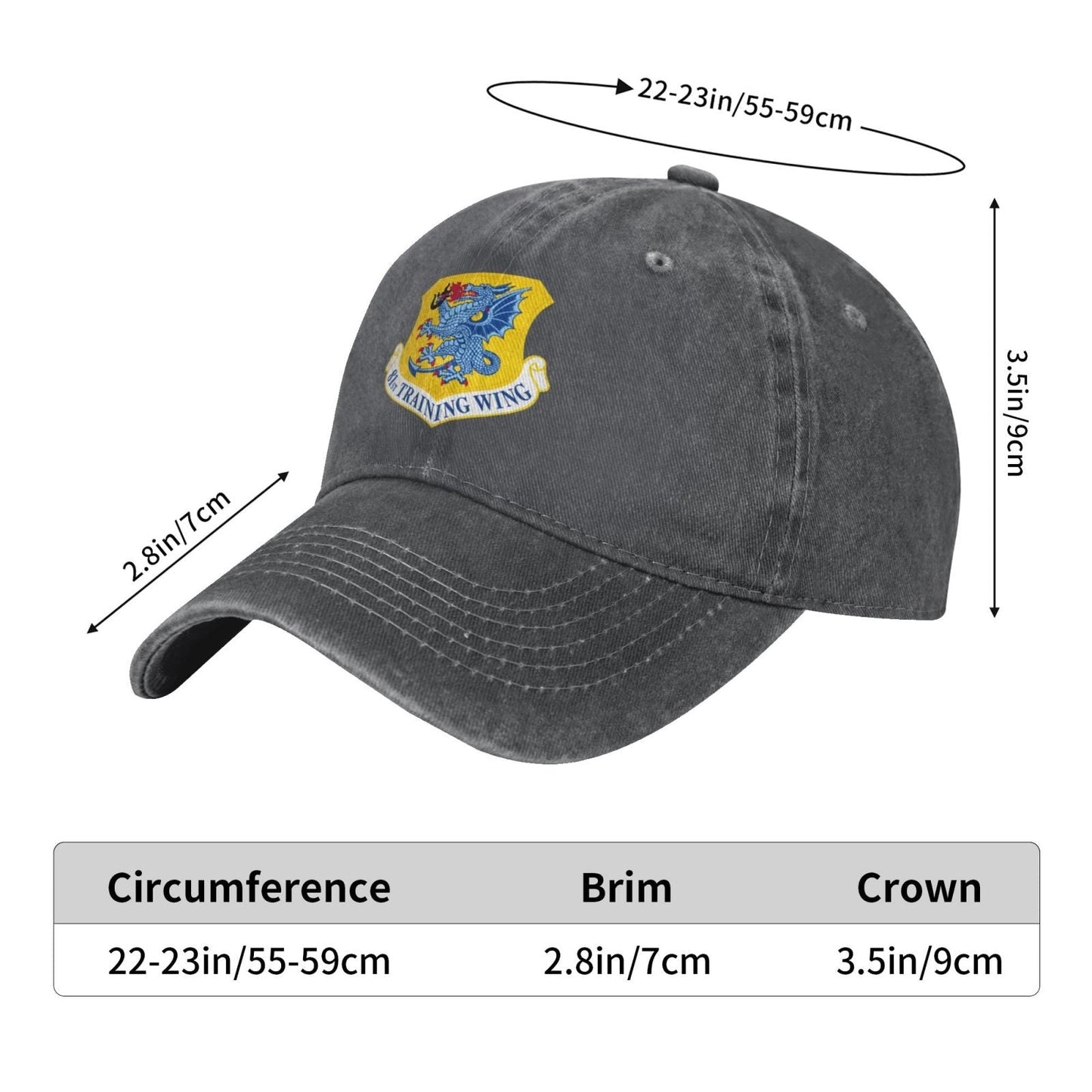 81st Training Wing Printing unisex baseball cap adjustable cap veteran gift