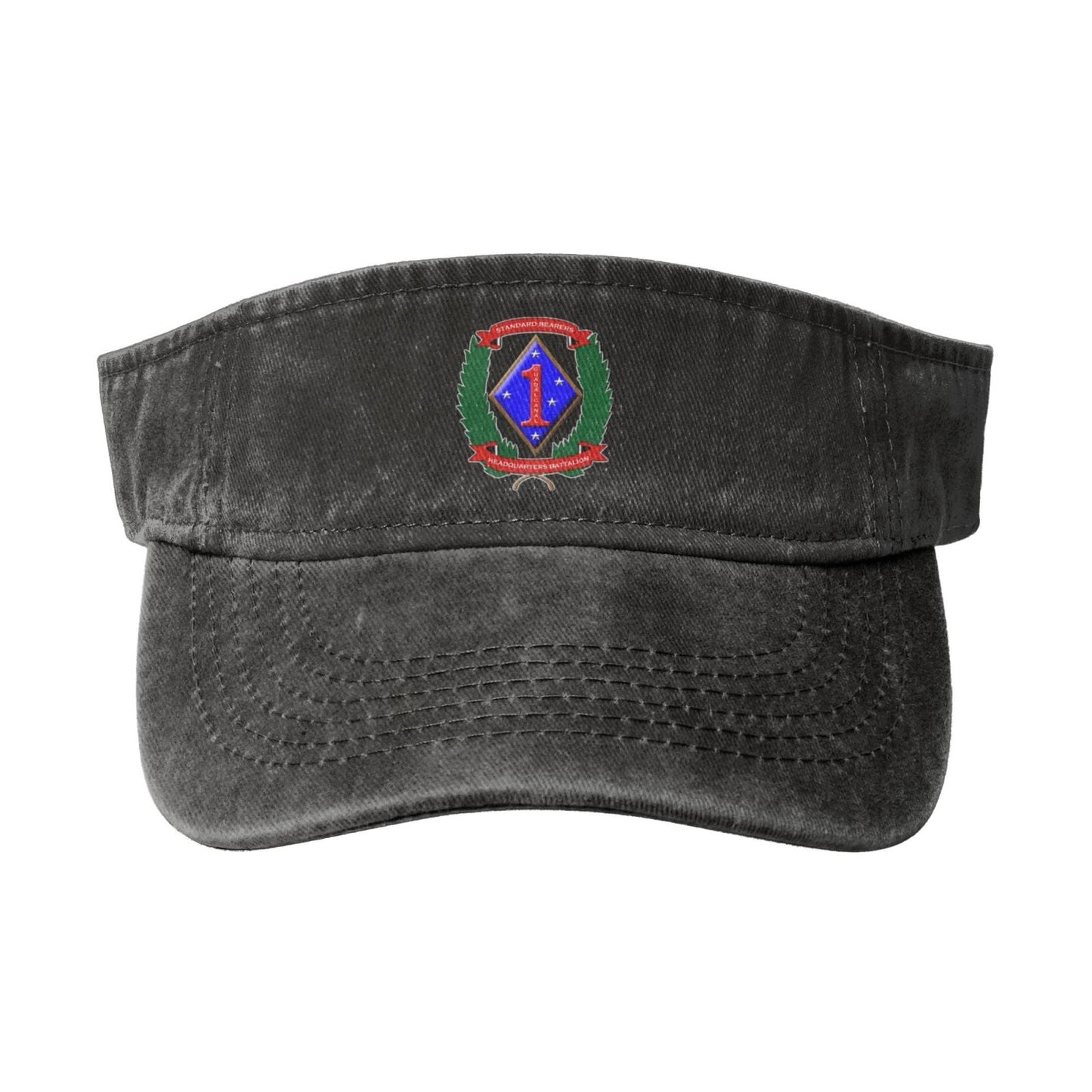HQBN 1st Marine Division Printing adjustable Empty Top Baseball Sun Cap unisex outdoor sport hat veterans gift