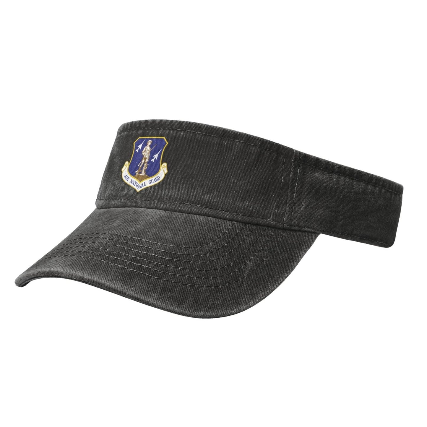 US-AirNationalGuard-2007Emblem Printing adjustable Empty Top Baseball Sun Cap unisex outdoor sport hat veterans gift